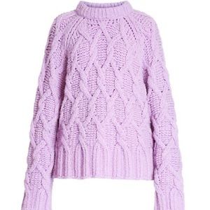 Chicly Cable Knit Sweater by Acne Studios